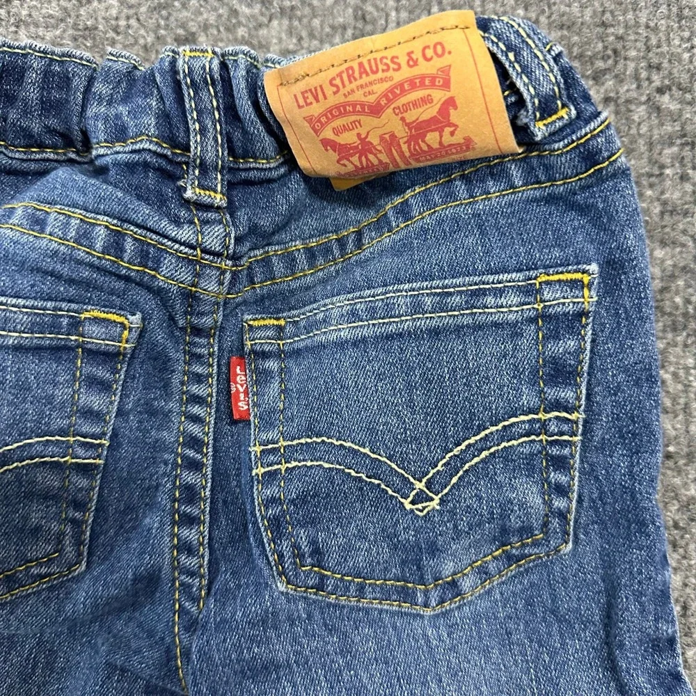 Levi's Jeans Boys Size 18M Blue 511 Slim Fit Adjustable Waist Denim Pants